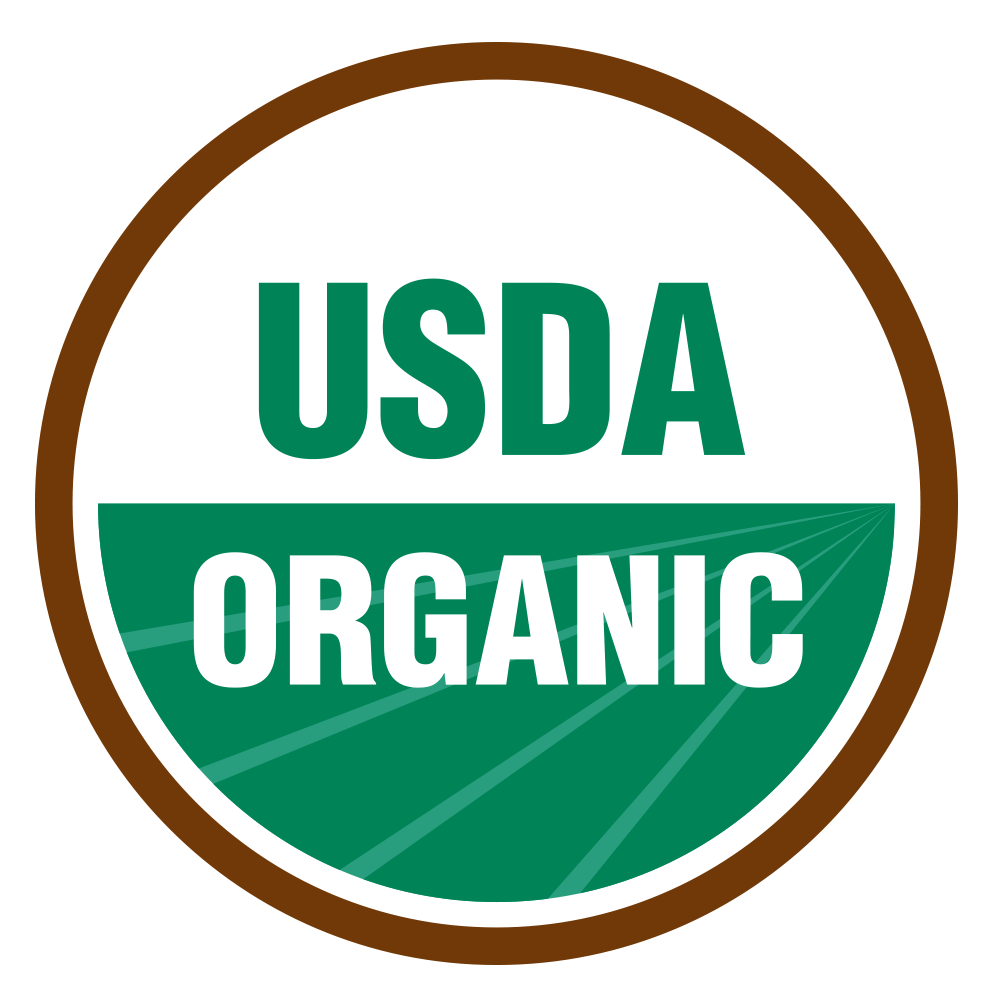 Logo du sceau d'approbation biologique de l'USDA