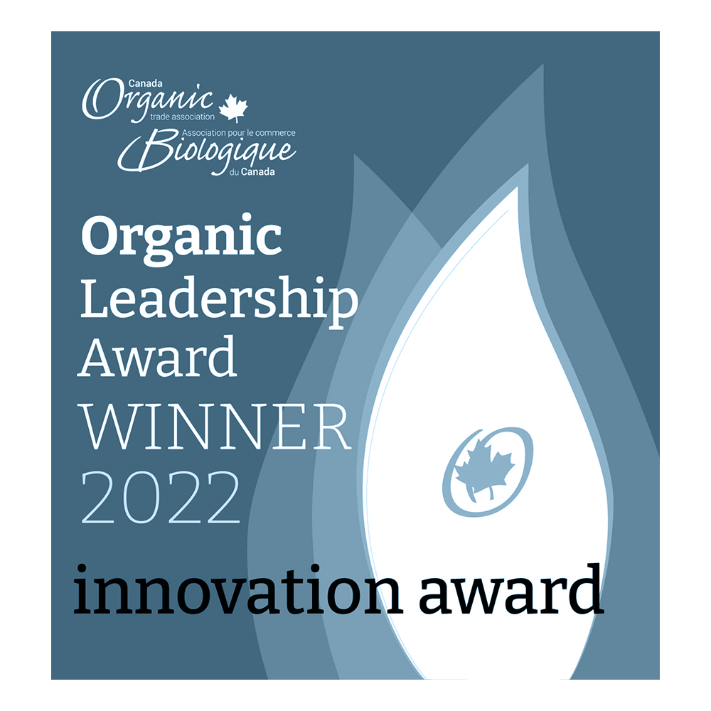 Association canadienne du commerce des produits biologiques | Prix du leadership en matière de produits biologiques 2022 | Prix de l'innovation